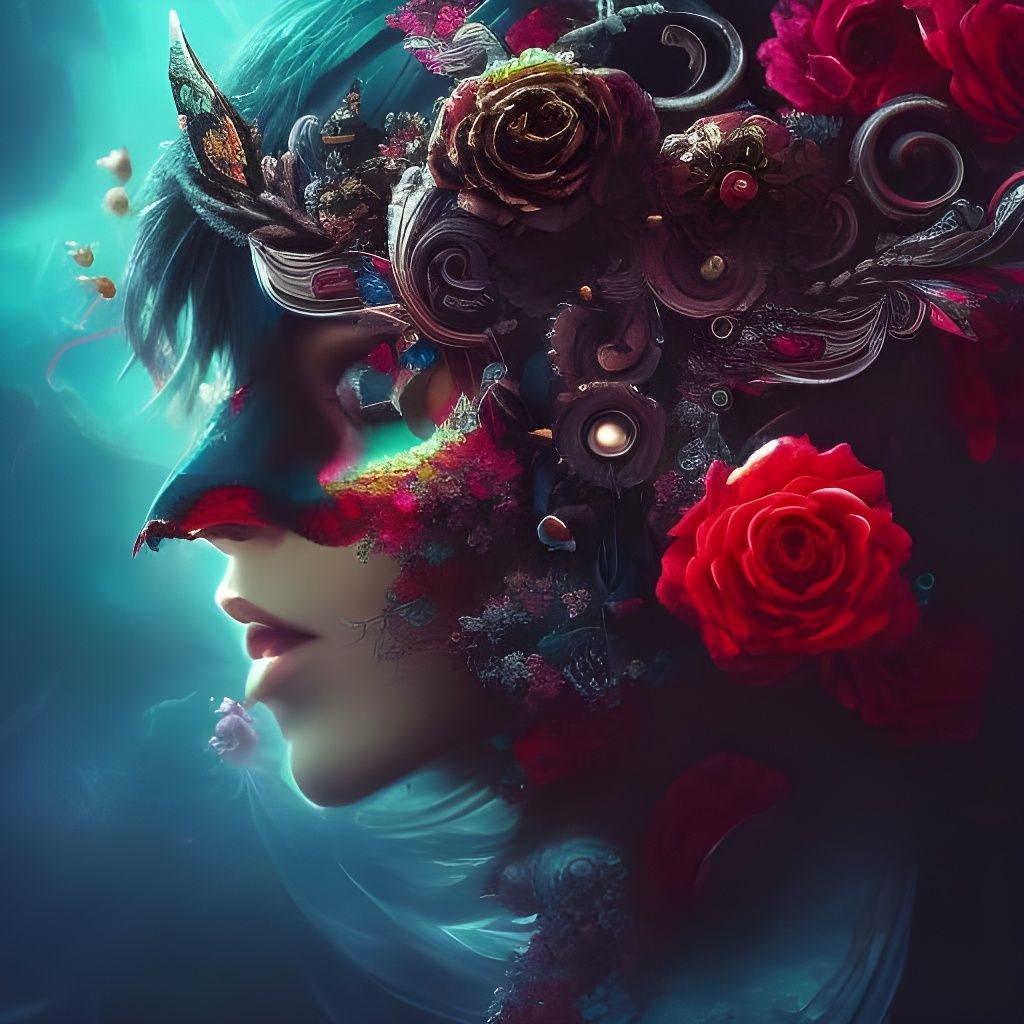 🌼Woman in Flowers🌼