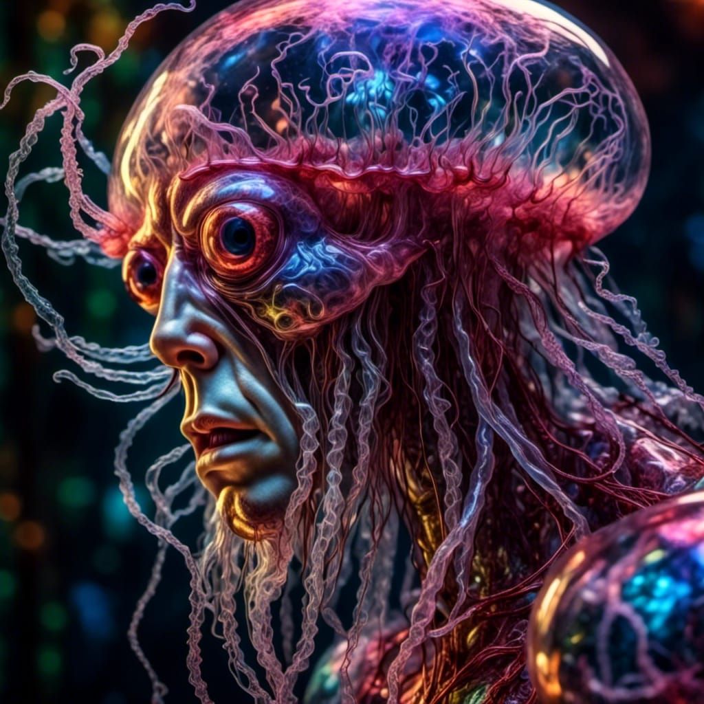 <lora:Jellyfish Alien:1.0> <lora:Intricate Android:1.0>