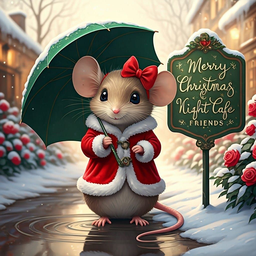 Timeless Christmas Whimsy in Vibrant Red and Green