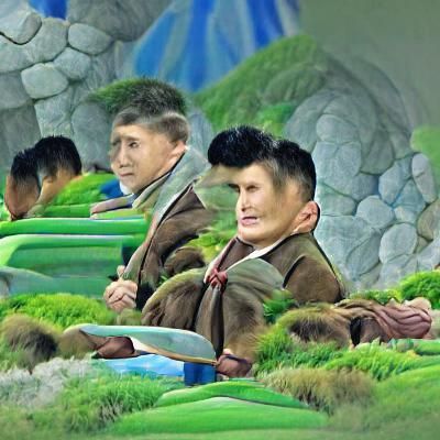 Hobbit Figures in North Korea