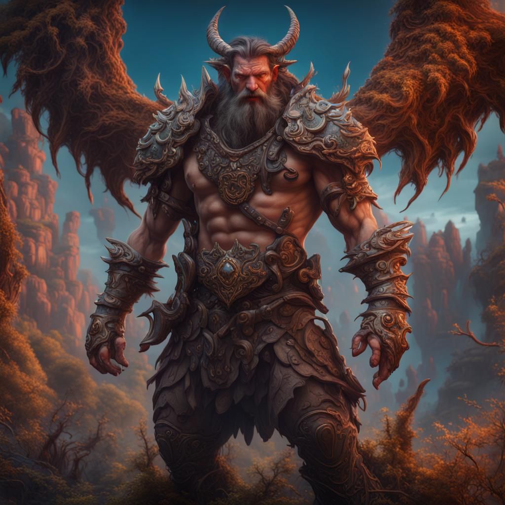 Hyper Detailed Wild Man Profile in Unreal Engine