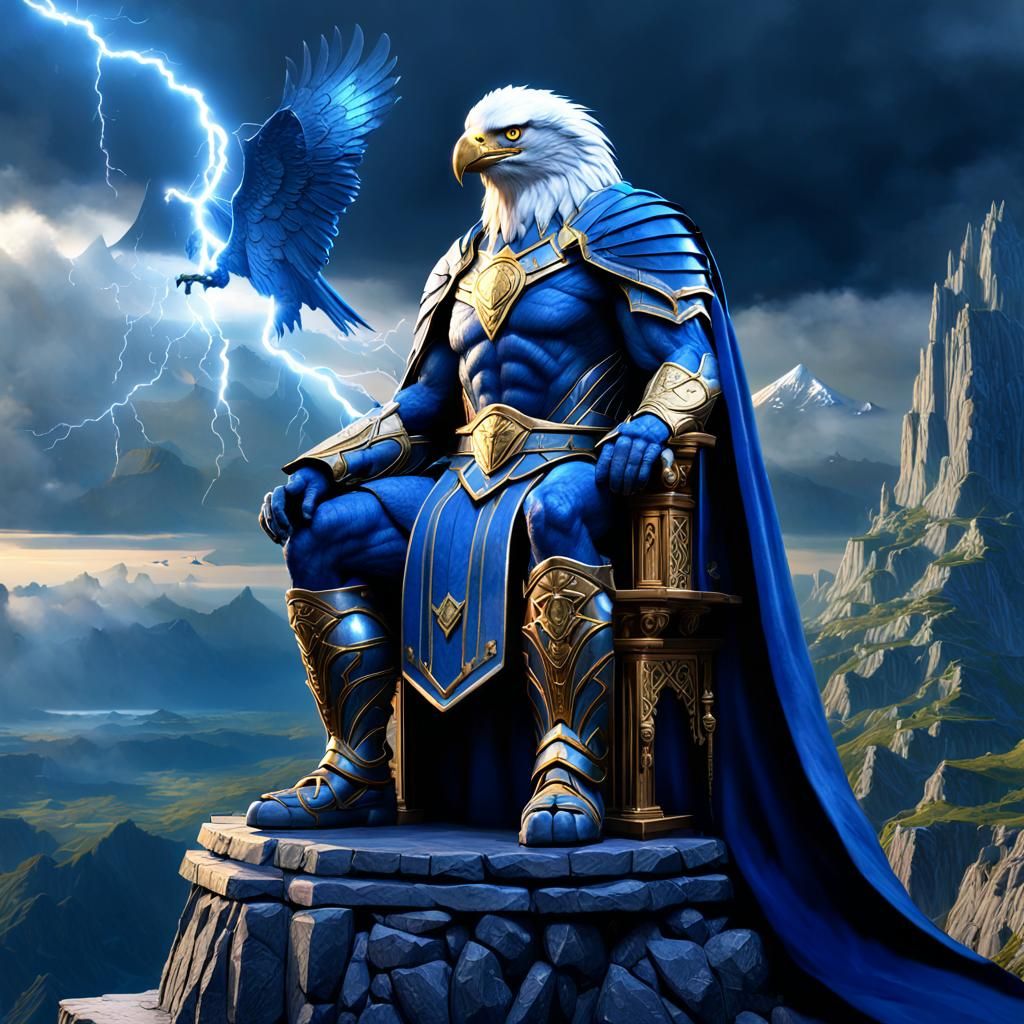 Zeus on Olympus: A Dark Fantasy Concept