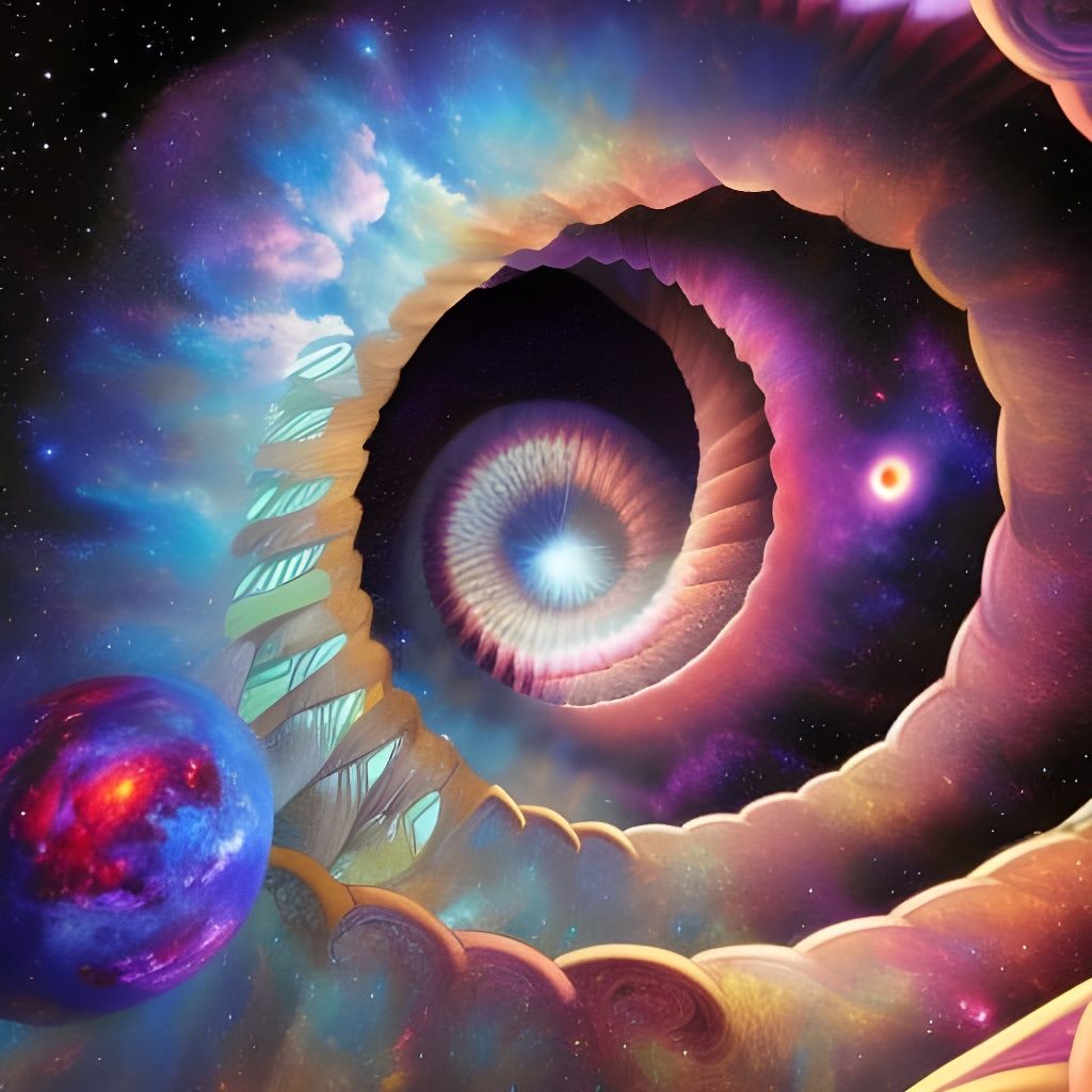 Intergalactic Stairways Connecting Planets in Galaxy