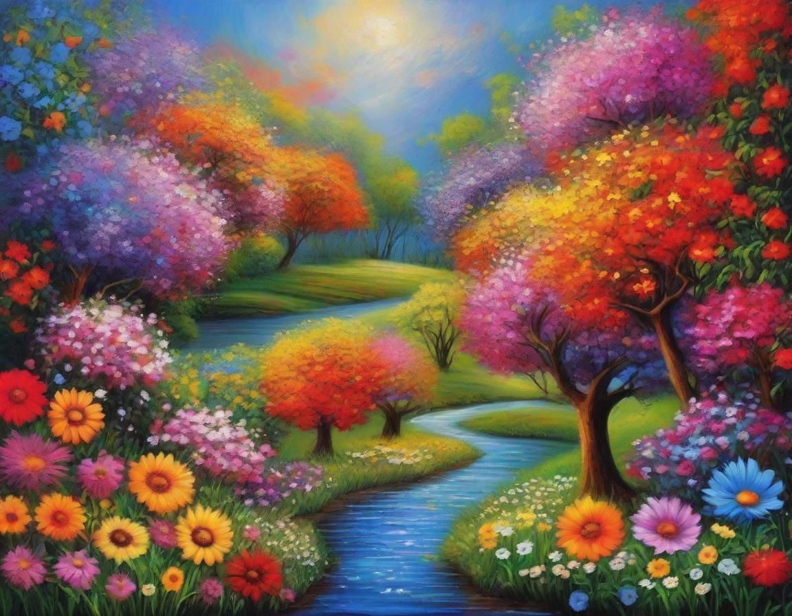 Vibrant Acoustic Bloom