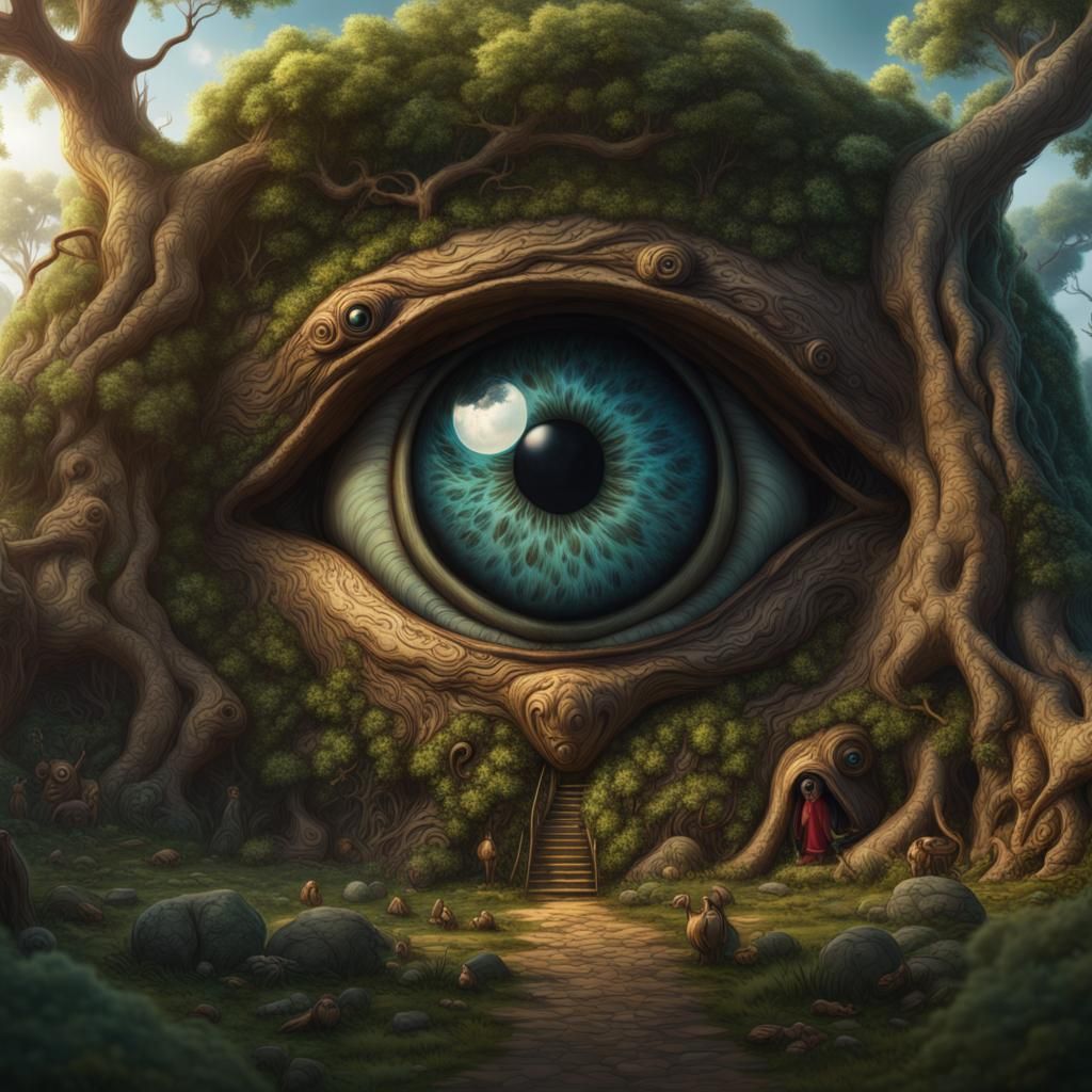Eye of the World: Detailed Fantasy Concept Art