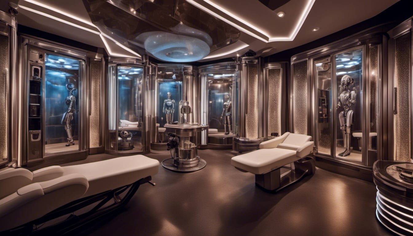 Biopunk Cyborg Contrast Therapy at SweatHouz