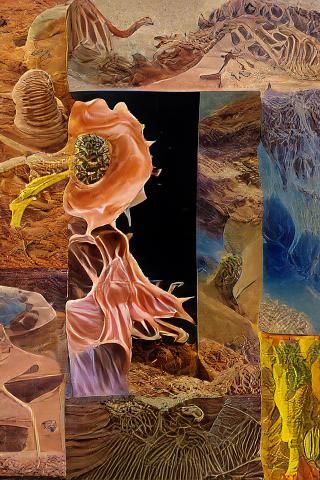 Surreal Desert Scorpion Fossils in Yellowstone Canyon