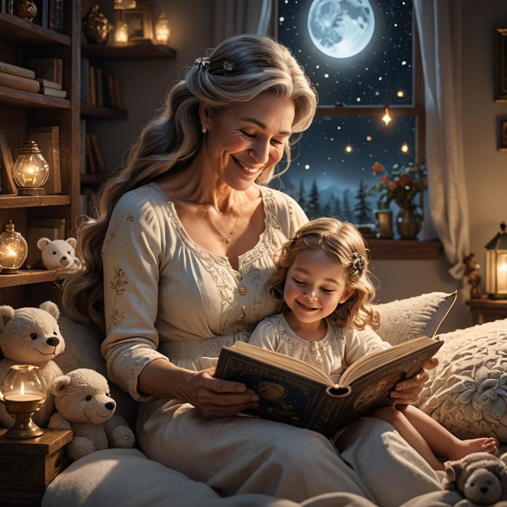 Heartwarming Mother and Child Bedtime Story
