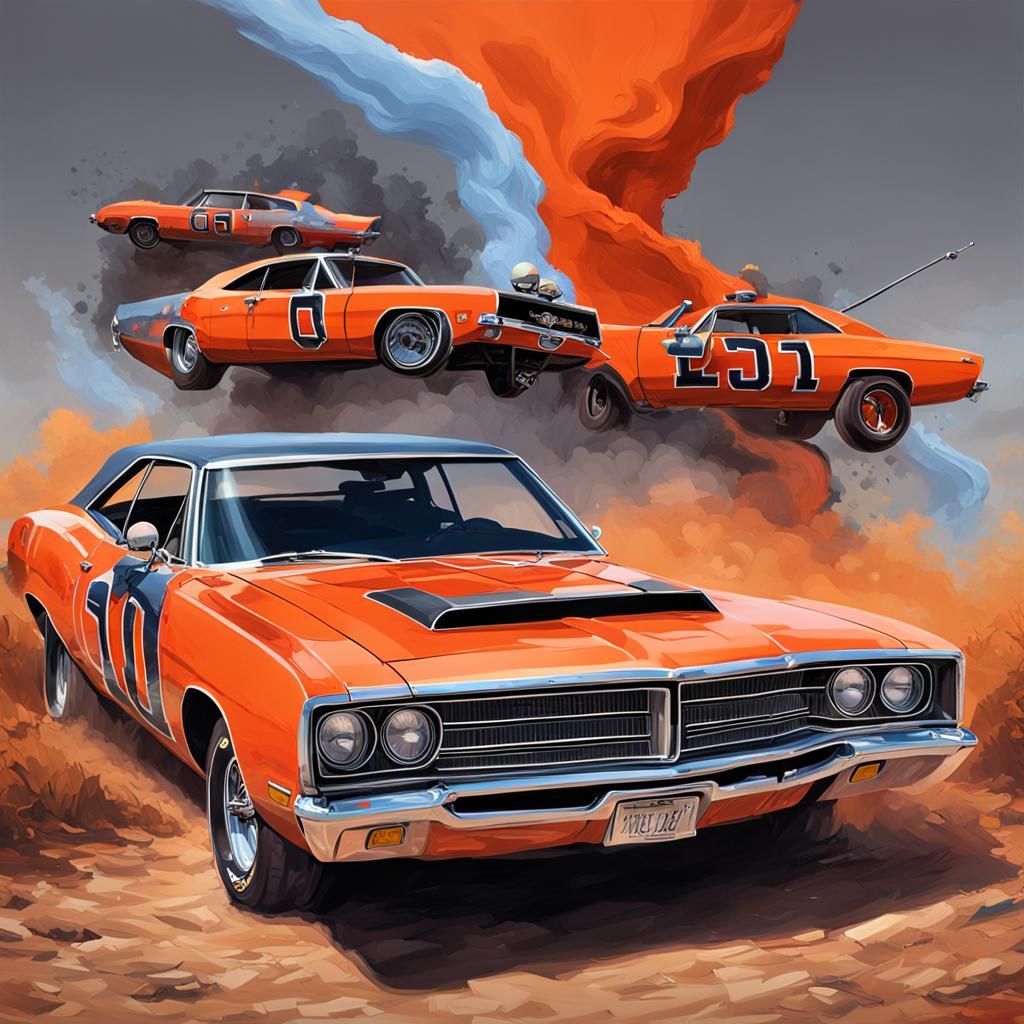 General Lee Car from Dukes of Hazzard