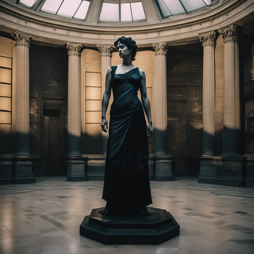 Gothic Venus: A Dramatic Film Still