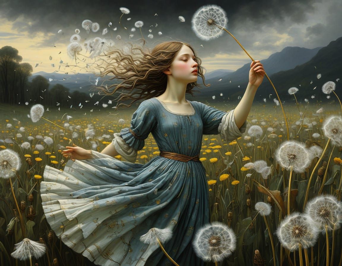 Ethereal Floral Goddess