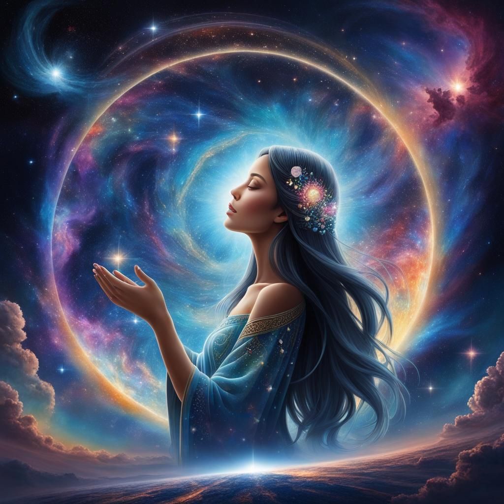 Cosmic Heart Opening: Beauty and Peace