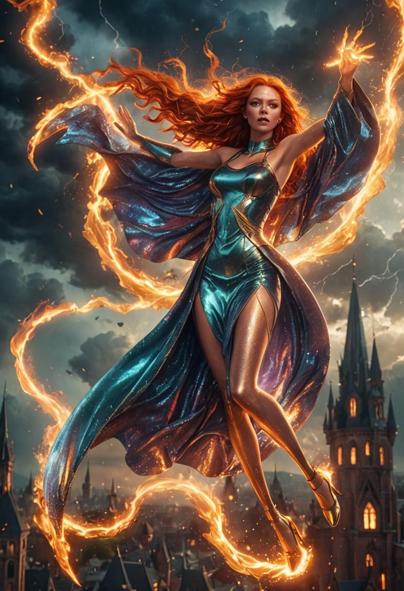 Lady of firestorm