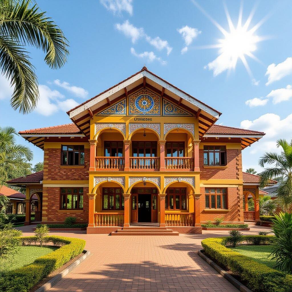 Uganda Parliament House: Vibrant East African Architecture