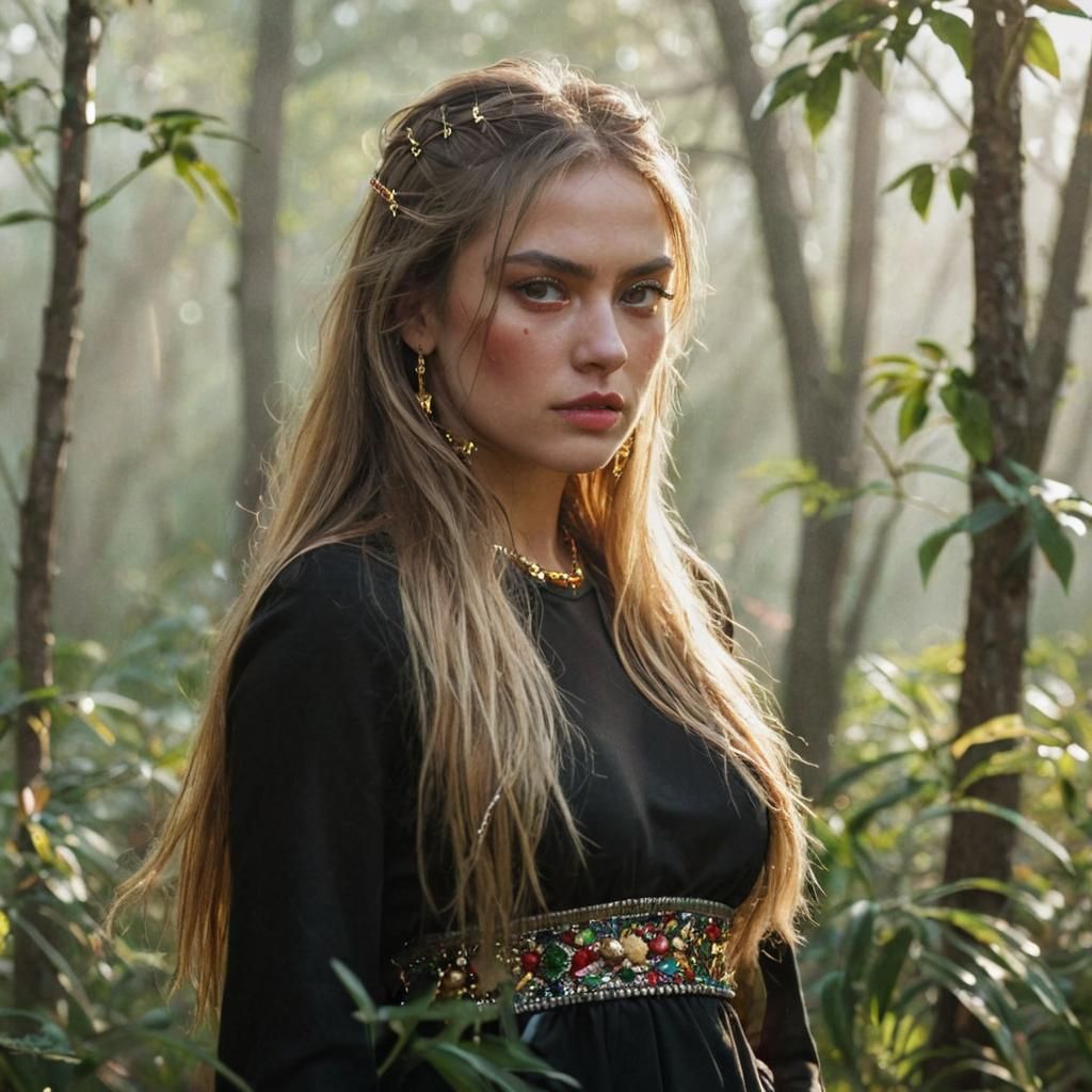 Cinematic Portrait in Baroque Oil Painting Style