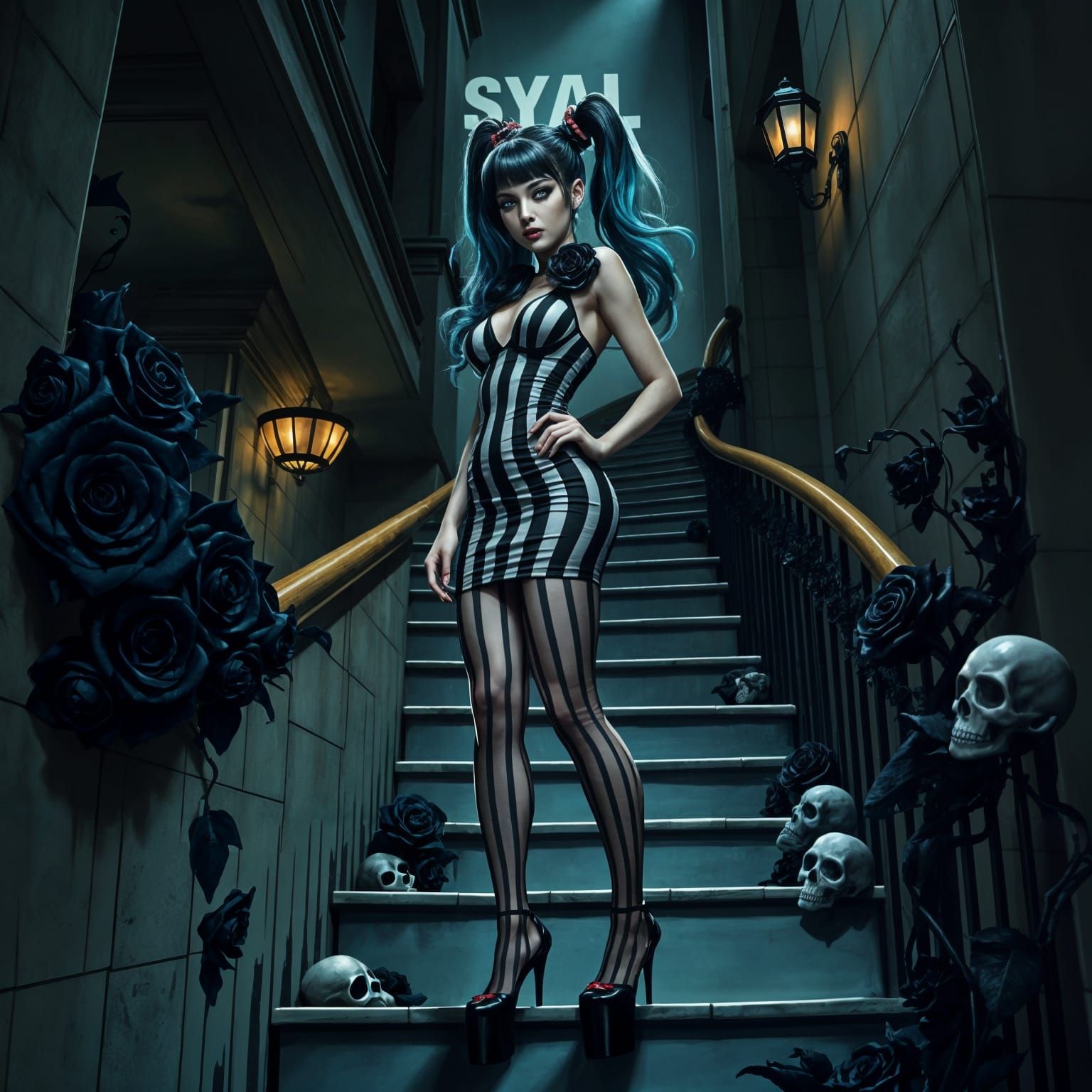 Grave Roses: Steps Between Velvet and Bone