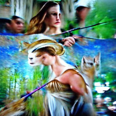 AI Image Generated from Empty Prompt