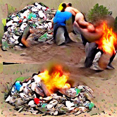 Abstract Image of Limbs