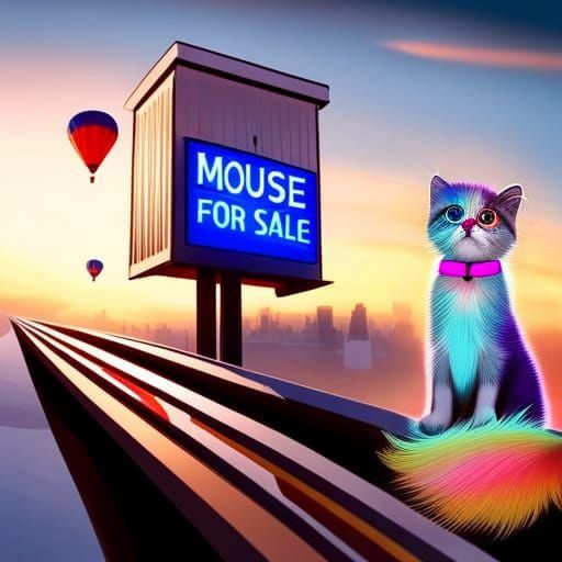 Rainbow Kitten: A Fluffy Feline Fantasy