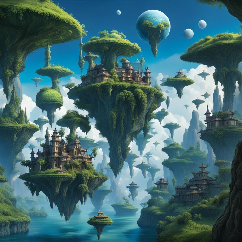 The Floating Island Cities