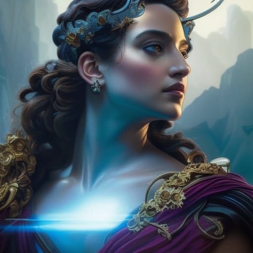 Hades and Persephone: Greek Mythology Portrait