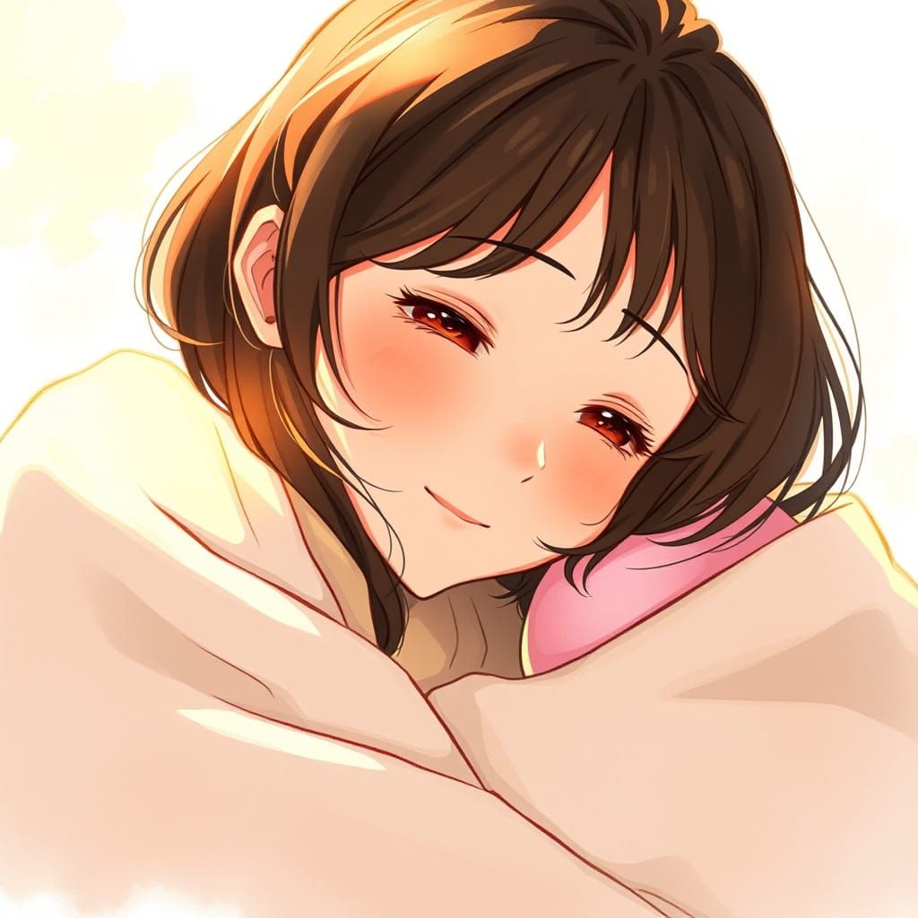 Warm Intimate Anime Moment