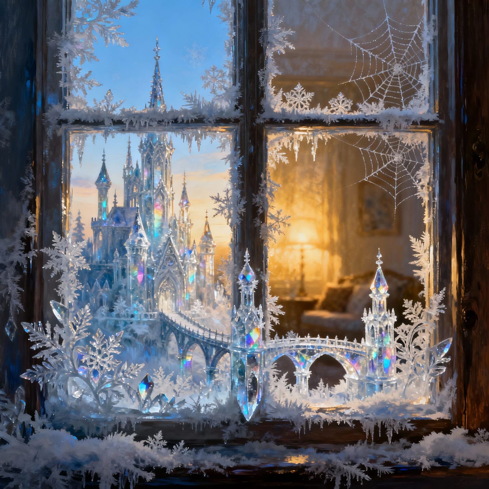 Ethereal Winter Kingdom Frost Art