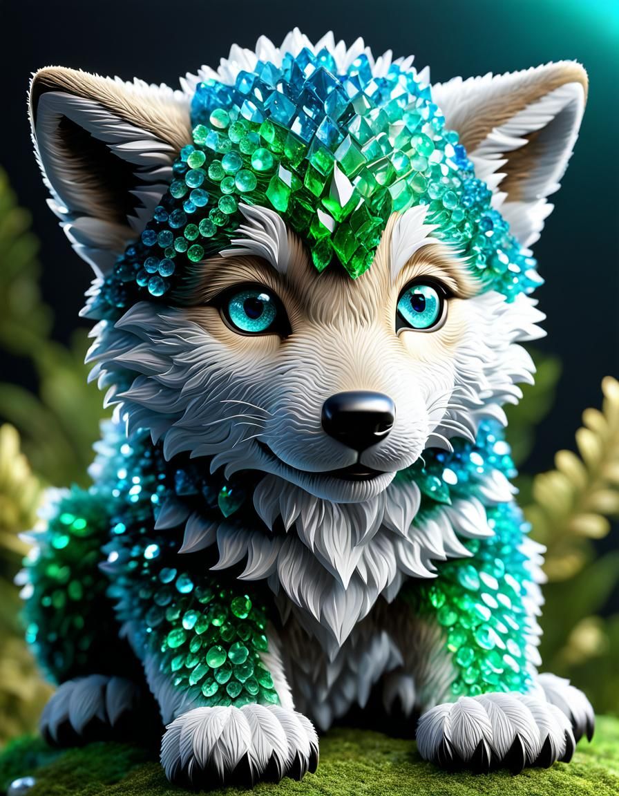 Crystal Wolf Cub