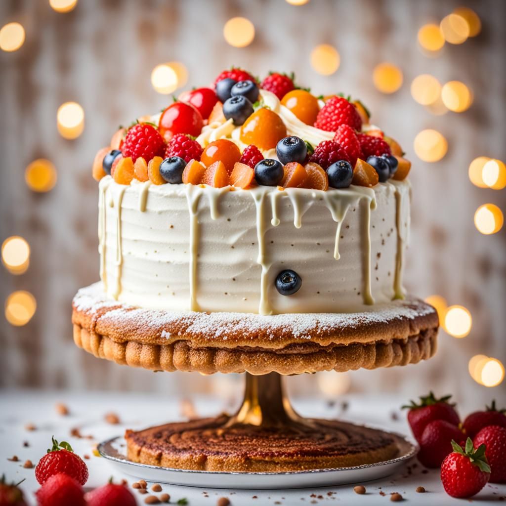 Tunisian Cake in Professional Photography