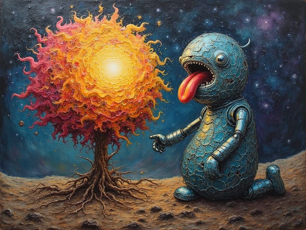 Earth Tongue Singularity with a Chrome Bush and Steel Wool