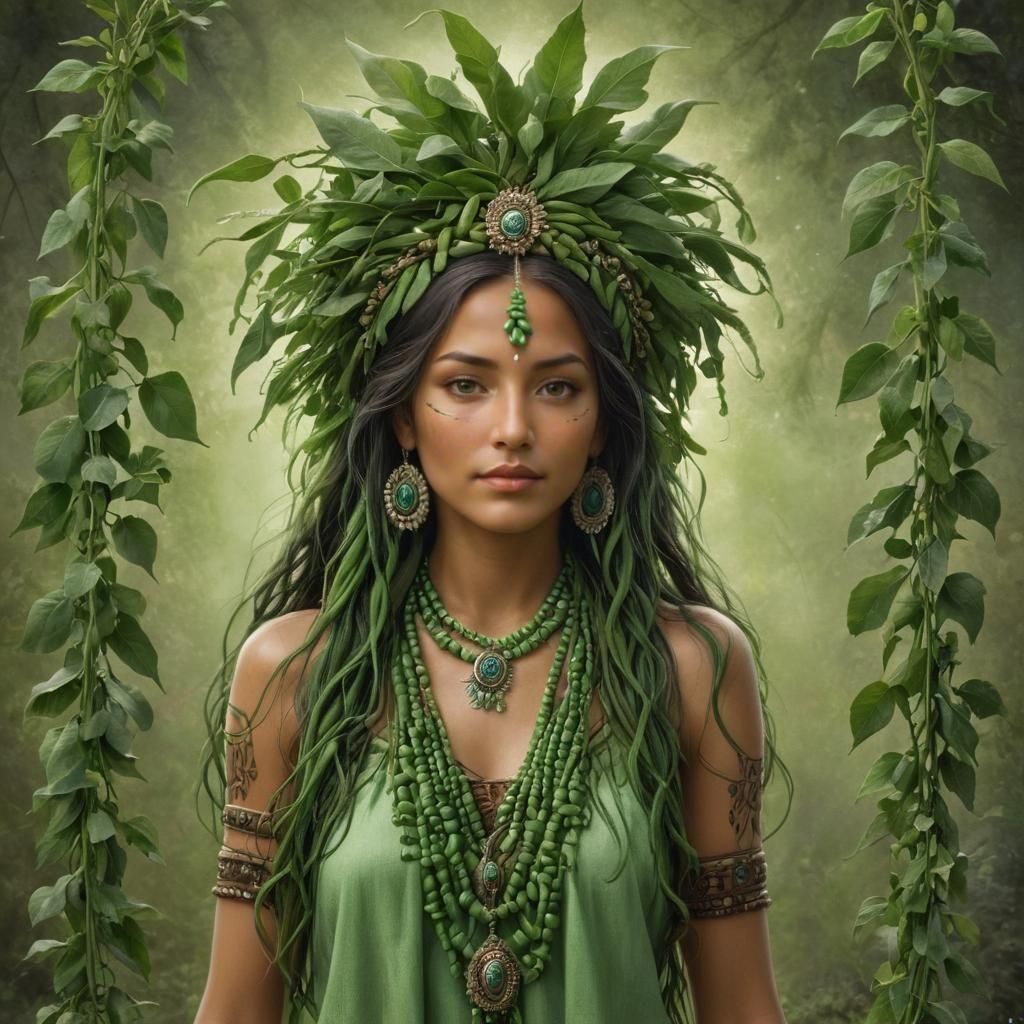 Bean Goddess in Native American Mythology