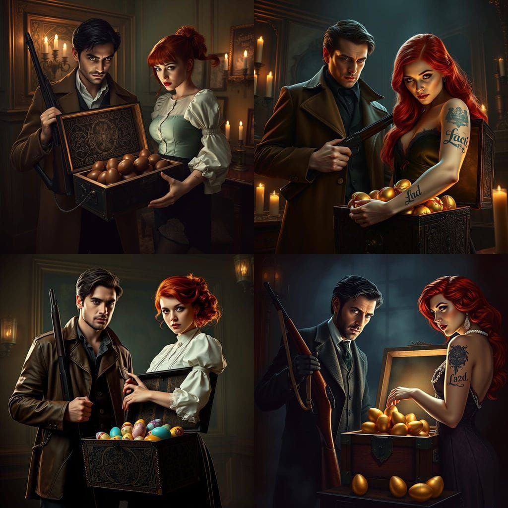 Mysterious Investigators Uncover Ancient Chocolate Eggs in H...