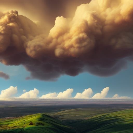 Cumulonimbus Cloud Formation Over Pennine England