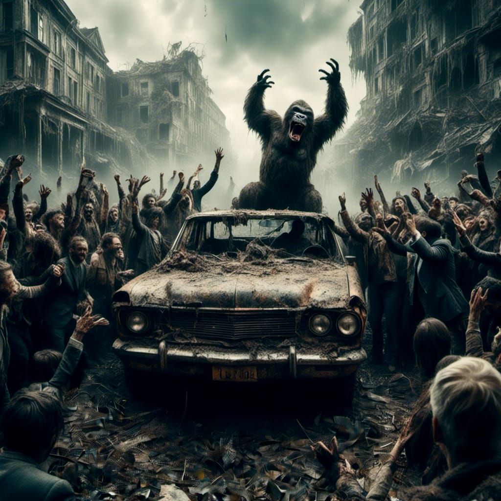 King Kong Dominates City Streets