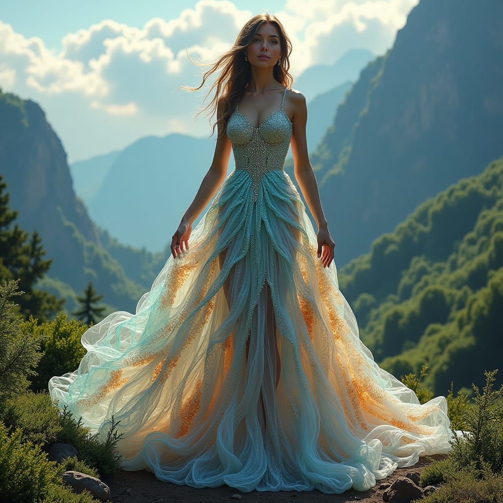 Woman as a Four-Dimensional Map in Hyperrealism