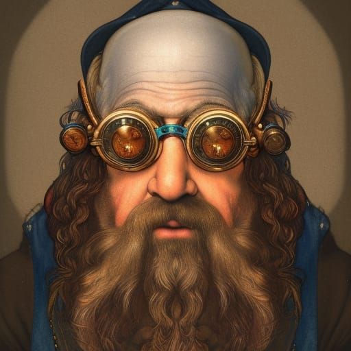 Old Dwarf Wizard