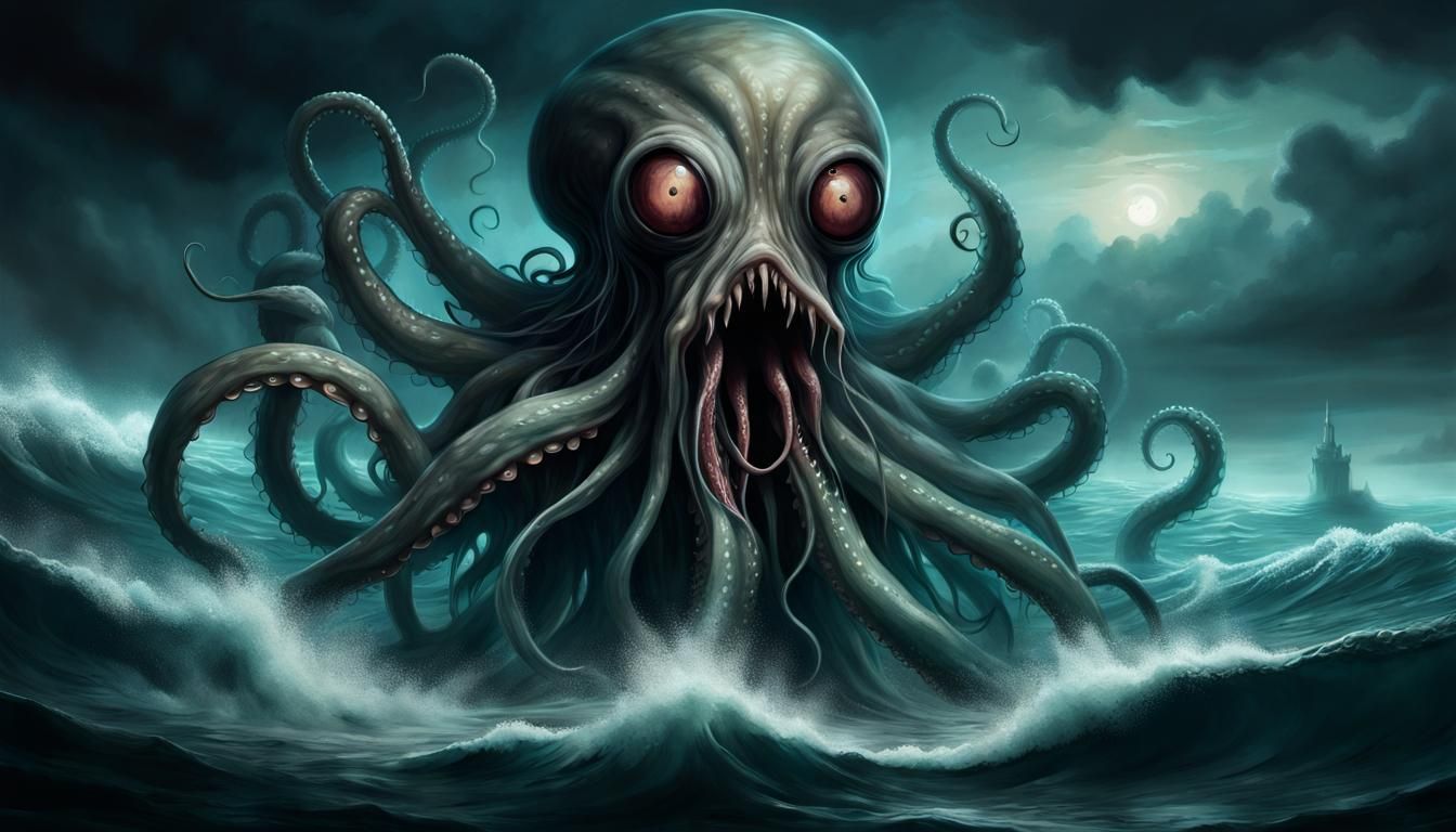 Eldritch Ocean God Unleashes Wrath