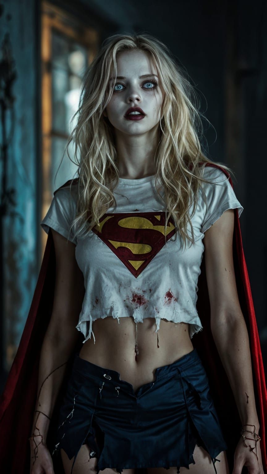 Sleep Paralysis Nightmare Demon in a Tattered Cape