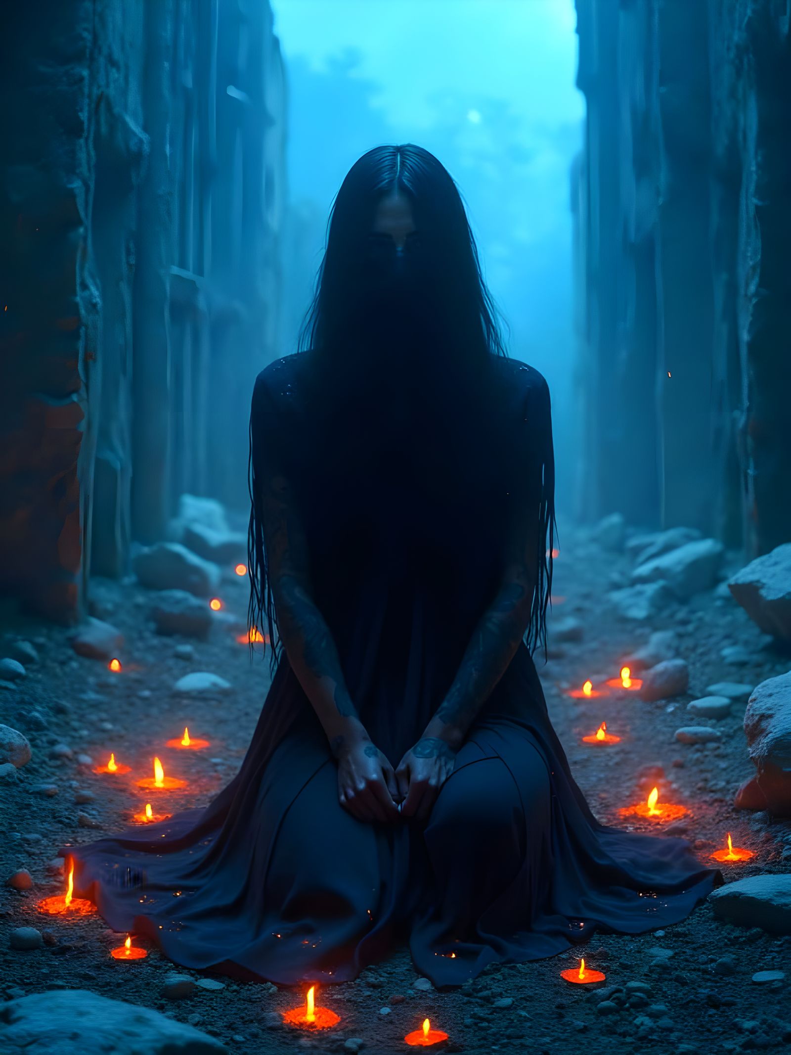 Soul Scars: A Detailed Fantasy Concept Art