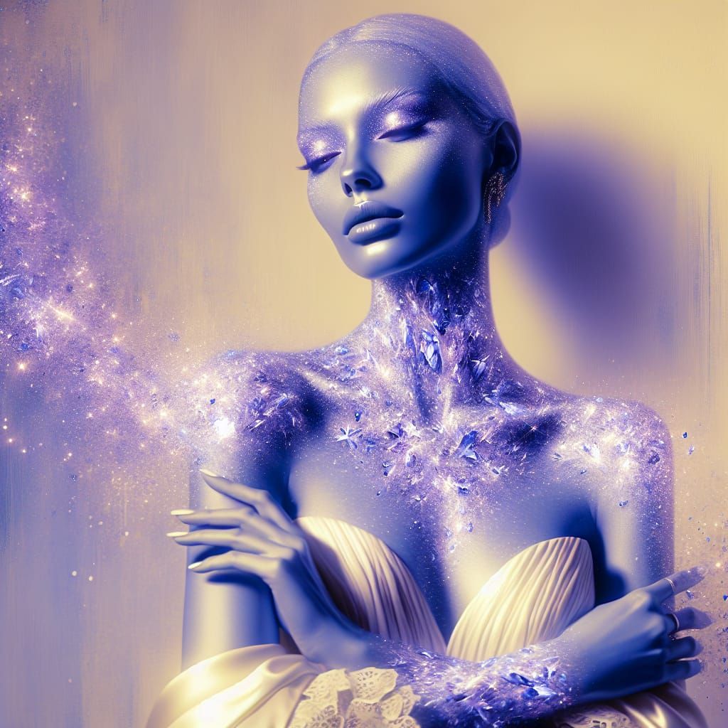 Tanzanite Woman