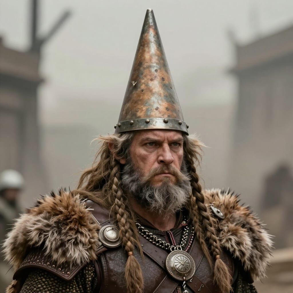 Conehead Barbarian Warrior