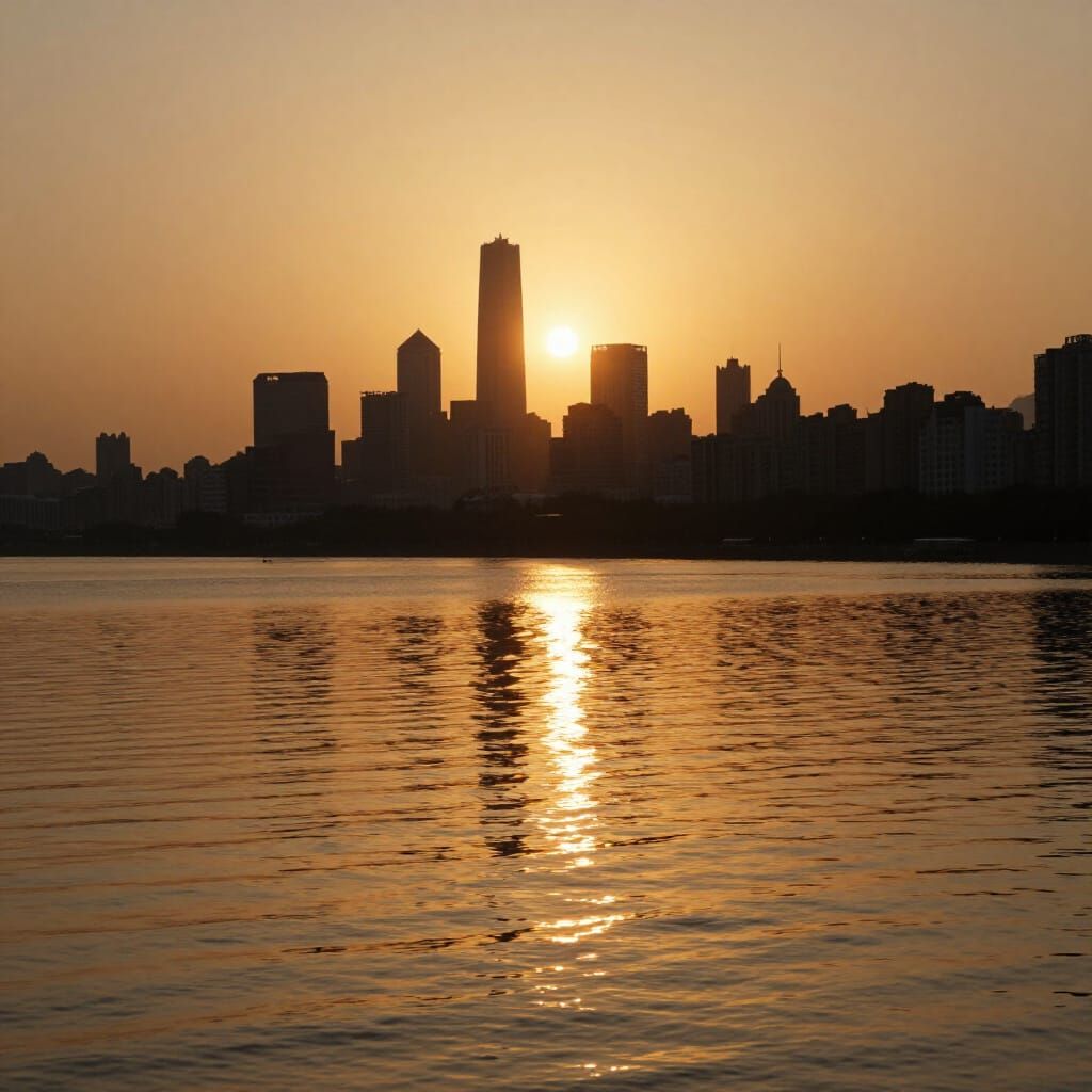 Golden Quiet Serenity