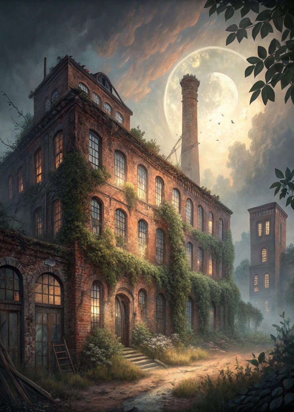 abandoned victorian factory