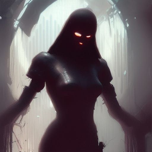 Sinister AI Art in Fantasy Style