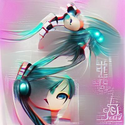 Hatsune Miku: Virtual Pop Star in Digital Art