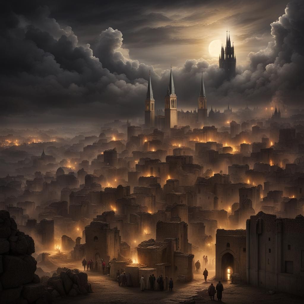 Divine Light Over Dark Satanic Mills