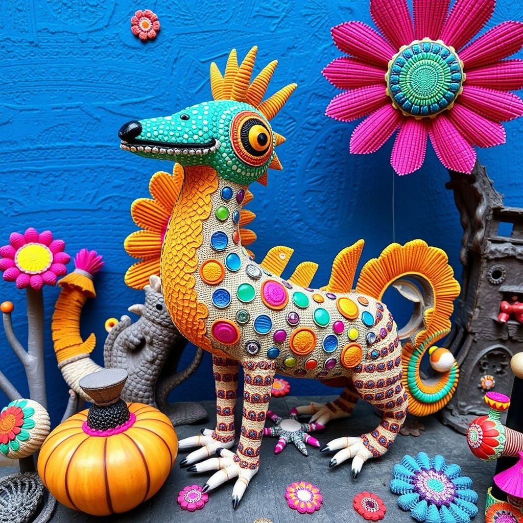 Whimsical Alebrije Gallery: Colorful Oaxacan Folk Art