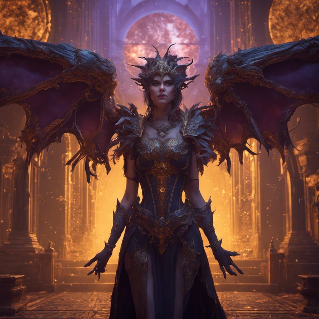 Fantastical Midnight Concept Art in Deep Color