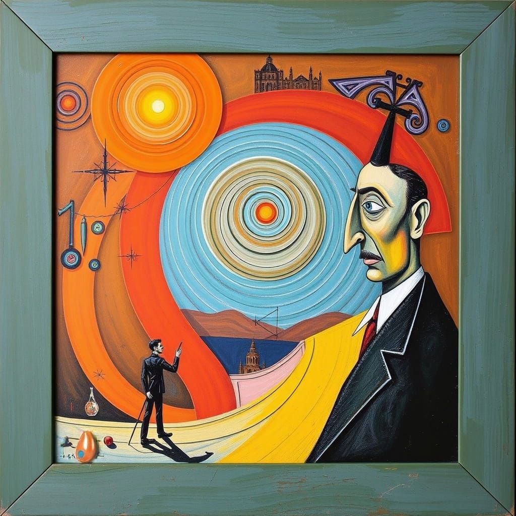 Surrealist Masterpiece in the Style of Dalí