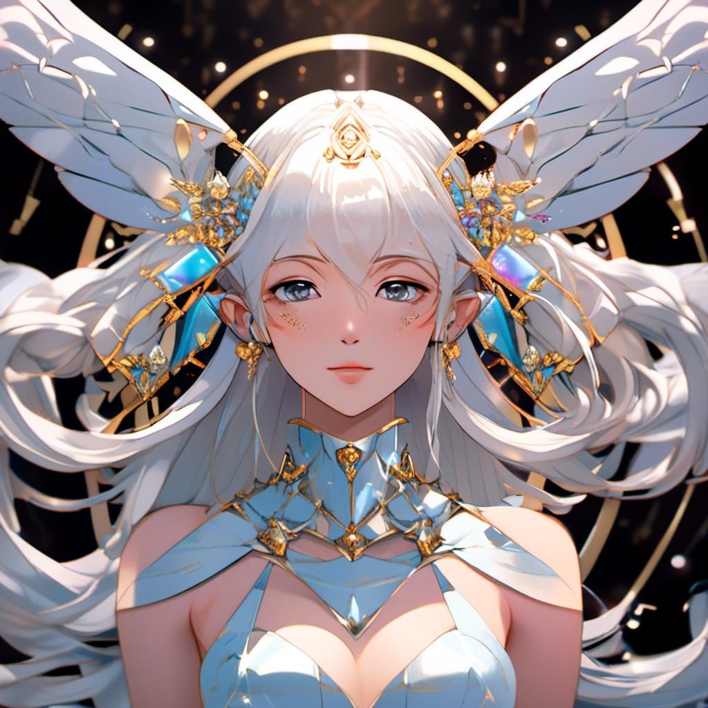 Athena Statue Emerges from Molten Silver in Photorealism